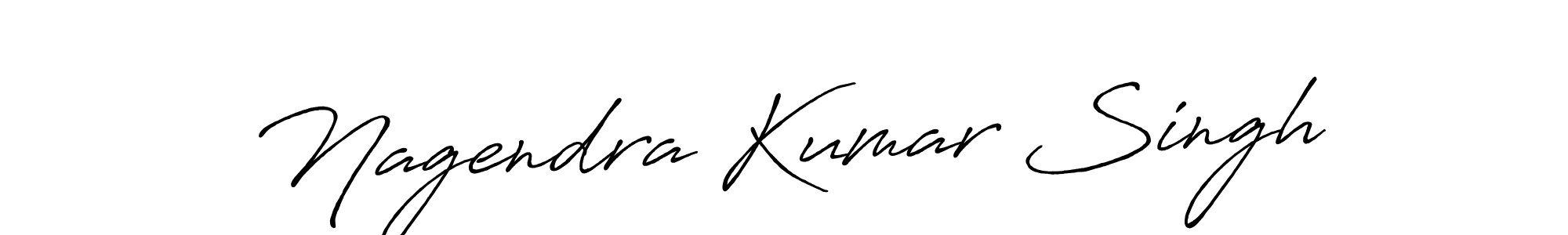 The best way (Antro_Vectra_Bolder) to make a short signature is to pick only two or three words in your name. The name Nagendra Kumar Singh include a total of six letters. For converting this name. Nagendra Kumar Singh signature style 7 images and pictures png