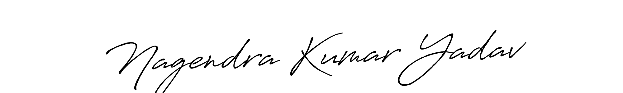 Use a signature maker to create a handwritten signature online. With this signature software, you can design (Antro_Vectra_Bolder) your own signature for name Nagendra Kumar Yadav. Nagendra Kumar Yadav signature style 7 images and pictures png