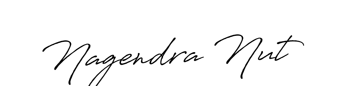 Make a short Nagendra Nut signature style. Manage your documents anywhere anytime using Antro_Vectra_Bolder. Create and add eSignatures, submit forms, share and send files easily. Nagendra Nut signature style 7 images and pictures png