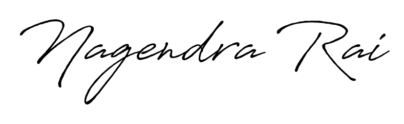 Turn your name Nagendra Rai into a signature brand with Antro_Vectra_Bolder styling. Download in standard PNG or transparent format anytime. Nagendra Rai signature style 7 images and pictures png