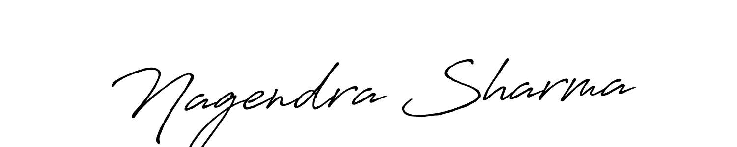 You should practise on your own different ways (Antro_Vectra_Bolder) to write your name (Nagendra Sharma) in signature. don't let someone else do it for you. Nagendra Sharma signature style 7 images and pictures png