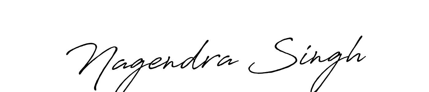 Create a beautiful signature design for name Nagendra Singh. With this signature (Antro_Vectra_Bolder) fonts, you can make a handwritten signature for free. Nagendra Singh signature style 7 images and pictures png