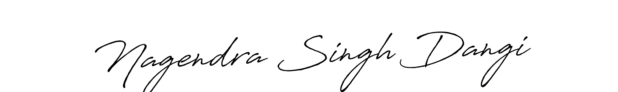 Antro_Vectra_Bolder is a professional signature style that is perfect for those who want to add a touch of class to their signature. It is also a great choice for those who want to make their signature more unique. Get Nagendra Singh Dangi name to fancy signature for free. Nagendra Singh Dangi signature style 7 images and pictures png