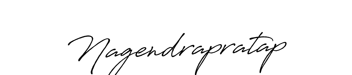 How to make Nagendrapratap signature? Antro_Vectra_Bolder is a professional autograph style. Create handwritten signature for Nagendrapratap name. Nagendrapratap signature style 7 images and pictures png