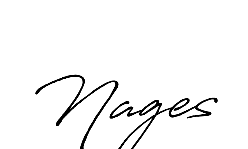 Here are the top 10 professional signature styles for the name Nages. These are the best autograph styles you can use for your name. Nages signature style 7 images and pictures png