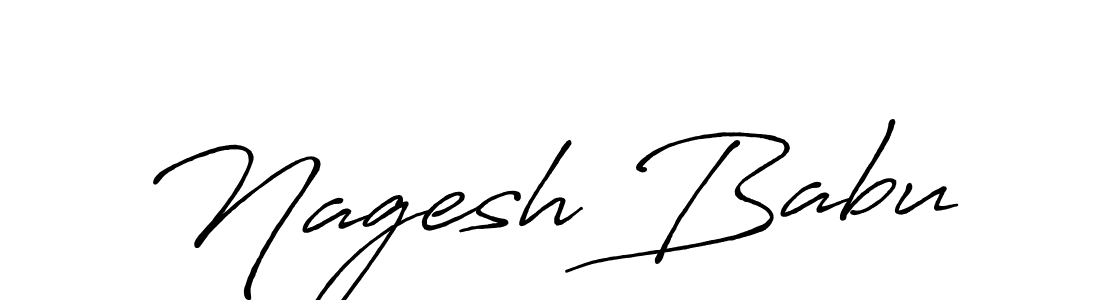 Make a beautiful signature design for name Nagesh Babu. Use this online signature maker to create a handwritten signature for free. Nagesh Babu signature style 7 images and pictures png