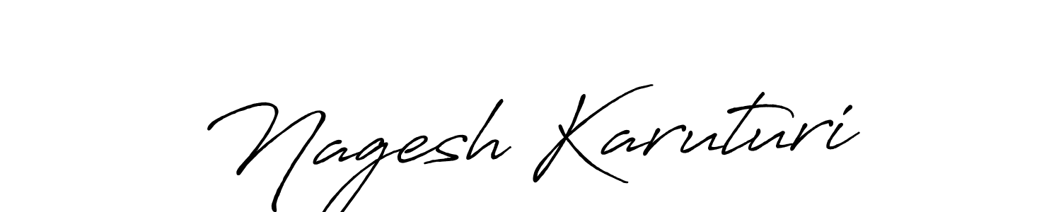 The best way (Antro_Vectra_Bolder) to make a short signature is to pick only two or three words in your name. The name Nagesh Karuturi include a total of six letters. For converting this name. Nagesh Karuturi signature style 7 images and pictures png