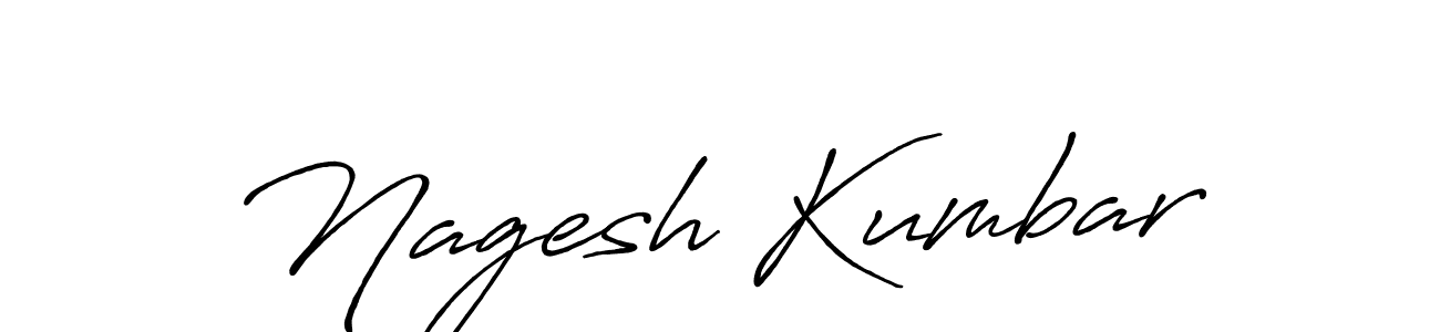 You should practise on your own different ways (Antro_Vectra_Bolder) to write your name (Nagesh Kumbar) in signature. don't let someone else do it for you. Nagesh Kumbar signature style 7 images and pictures png