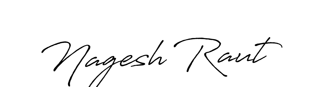 It looks lik you need a new signature style for name Nagesh Raut. Design unique handwritten (Antro_Vectra_Bolder) signature with our free signature maker in just a few clicks. Nagesh Raut signature style 7 images and pictures png