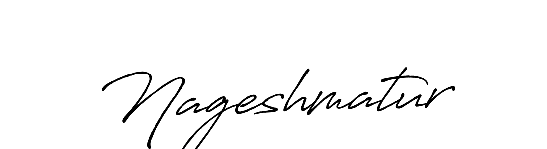 The best way (Antro_Vectra_Bolder) to make a short signature is to pick only two or three words in your name. The name Nageshmatur include a total of six letters. For converting this name. Nageshmatur signature style 7 images and pictures png