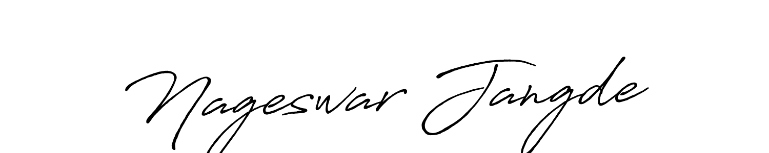 Make a beautiful signature design for name Nageswar Jangde. Use this online signature maker to create a handwritten signature for free. Nageswar Jangde signature style 7 images and pictures png