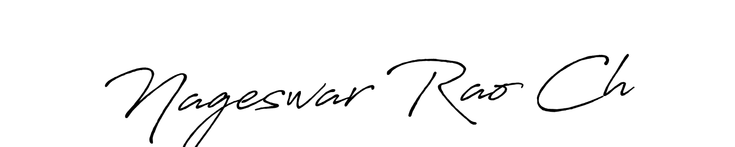 Here are the top 10 professional signature styles for the name Nageswar Rao Ch. These are the best autograph styles you can use for your name. Nageswar Rao Ch signature style 7 images and pictures png