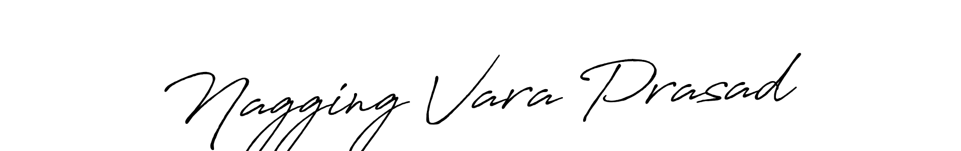 You should practise on your own different ways (Antro_Vectra_Bolder) to write your name (Nagging Vara Prasad) in signature. don't let someone else do it for you. Nagging Vara Prasad signature style 7 images and pictures png