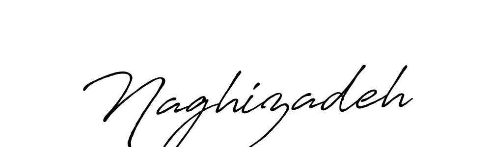 Design your own signature with our free online signature maker. With this signature software, you can create a handwritten (Antro_Vectra_Bolder) signature for name Naghizadeh. Naghizadeh signature style 7 images and pictures png