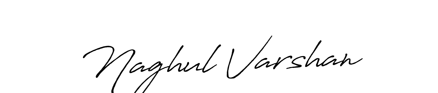 Make a beautiful signature design for name Naghul Varshan. With this signature (Antro_Vectra_Bolder) style, you can create a handwritten signature for free. Naghul Varshan signature style 7 images and pictures png