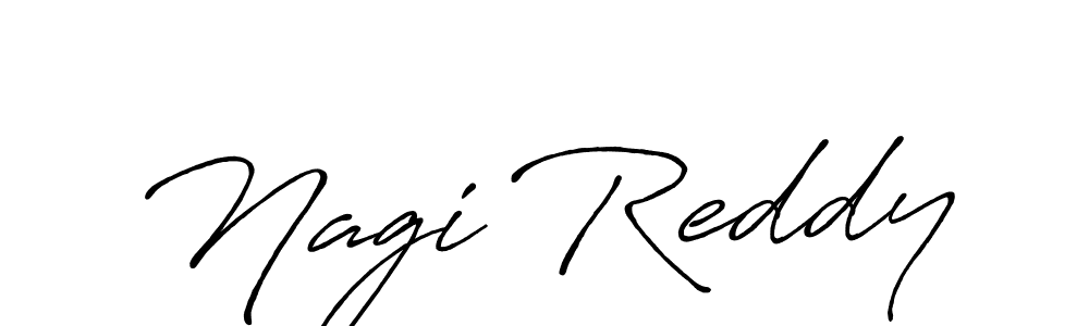 Design your own signature with our free online signature maker. With this signature software, you can create a handwritten (Antro_Vectra_Bolder) signature for name Nagi Reddy. Nagi Reddy signature style 7 images and pictures png