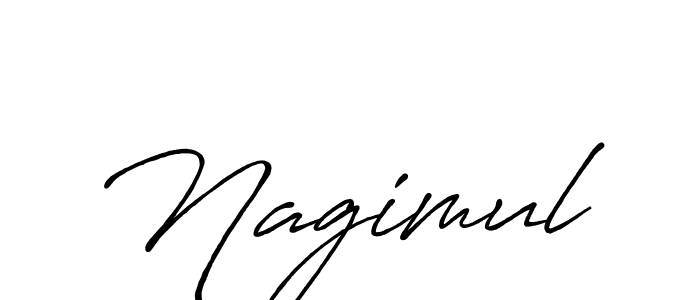 Make a beautiful signature design for name Nagimul. Use this online signature maker to create a handwritten signature for free. Nagimul signature style 7 images and pictures png