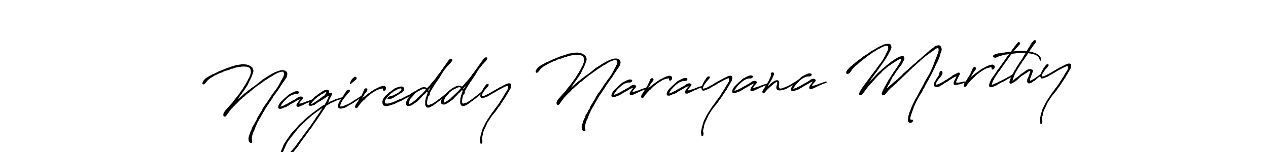 Make a beautiful signature design for name Nagireddy Narayana Murthy. Use this online signature maker to create a handwritten signature for free. Nagireddy Narayana Murthy signature style 7 images and pictures png