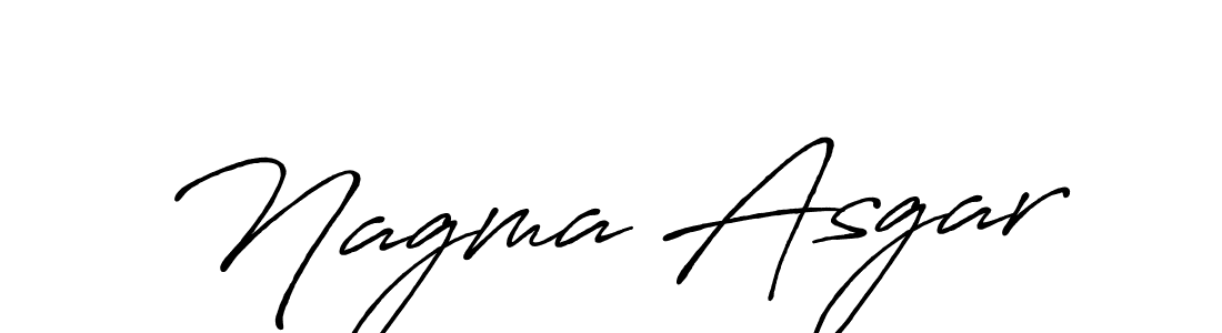 How to Draw Nagma Asgar signature style? Antro_Vectra_Bolder is a latest design signature styles for name Nagma Asgar. Nagma Asgar signature style 7 images and pictures png