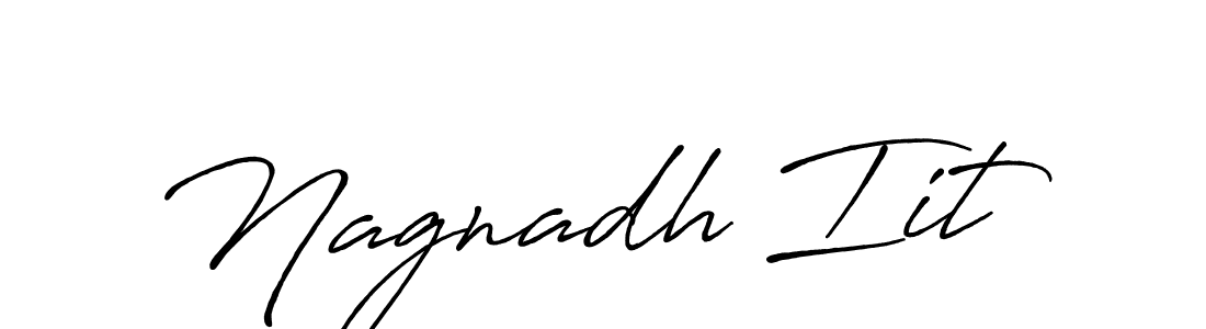 Also You can easily find your signature by using the search form. We will create Nagnadh Iit name handwritten signature images for you free of cost using Antro_Vectra_Bolder sign style. Nagnadh Iit signature style 7 images and pictures png