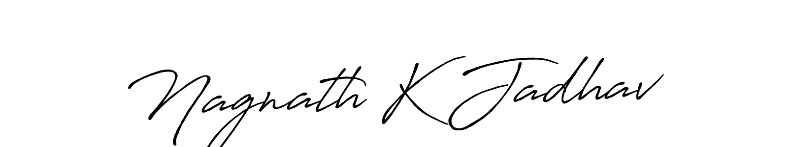 It looks lik you need a new signature style for name Nagnath K Jadhav. Design unique handwritten (Antro_Vectra_Bolder) signature with our free signature maker in just a few clicks. Nagnath K Jadhav signature style 7 images and pictures png