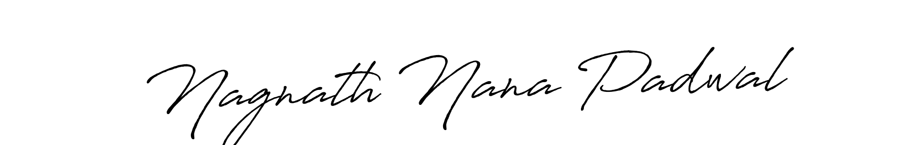 Antro_Vectra_Bolder is a professional signature style that is perfect for those who want to add a touch of class to their signature. It is also a great choice for those who want to make their signature more unique. Get Nagnath Nana Padwal name to fancy signature for free. Nagnath Nana Padwal signature style 7 images and pictures png