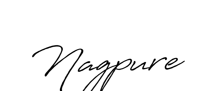 Also You can easily find your signature by using the search form. We will create Nagpure name handwritten signature images for you free of cost using Antro_Vectra_Bolder sign style. Nagpure signature style 7 images and pictures png