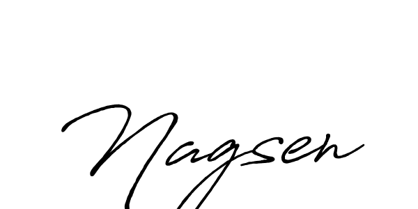 How to make Nagsen name signature. Use Antro_Vectra_Bolder style for creating short signs online. This is the latest handwritten sign. Nagsen signature style 7 images and pictures png