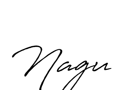 if you are searching for the best signature style for your name Nagu. so please give up your signature search. here we have designed multiple signature styles  using Antro_Vectra_Bolder. Nagu signature style 7 images and pictures png