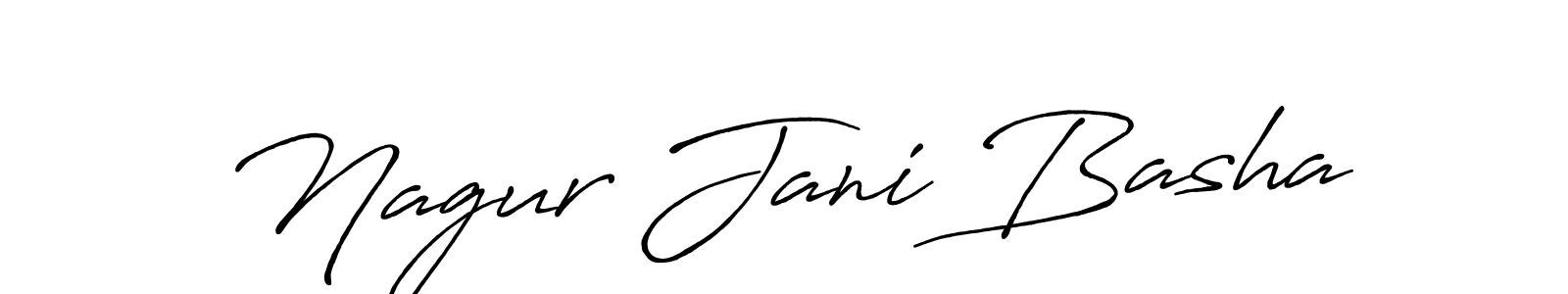 Best and Professional Signature Style for Nagur Jani Basha. Antro_Vectra_Bolder Best Signature Style Collection. Nagur Jani Basha signature style 7 images and pictures png