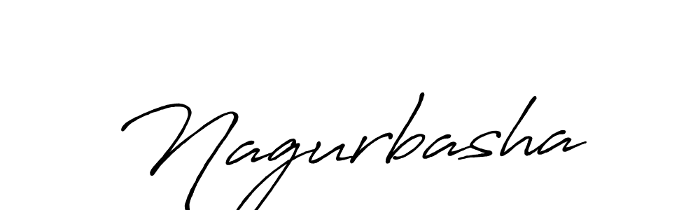 if you are searching for the best signature style for your name Nagurbasha. so please give up your signature search. here we have designed multiple signature styles  using Antro_Vectra_Bolder. Nagurbasha signature style 7 images and pictures png