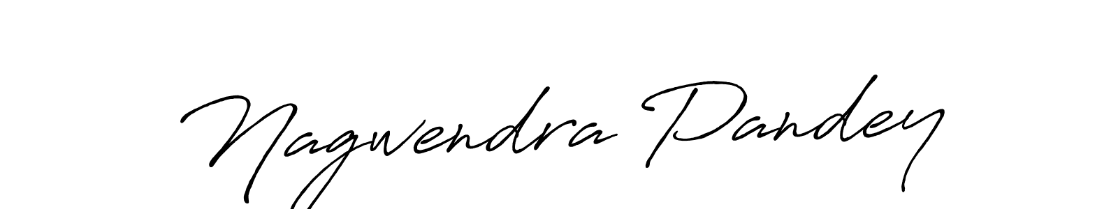 Nagwendra Pandey stylish signature style. Best Handwritten Sign (Antro_Vectra_Bolder) for my name. Handwritten Signature Collection Ideas for my name Nagwendra Pandey. Nagwendra Pandey signature style 7 images and pictures png
