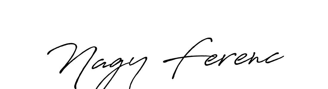 How to make Nagy Ferenc name signature. Use Antro_Vectra_Bolder style for creating short signs online. This is the latest handwritten sign. Nagy Ferenc signature style 7 images and pictures png