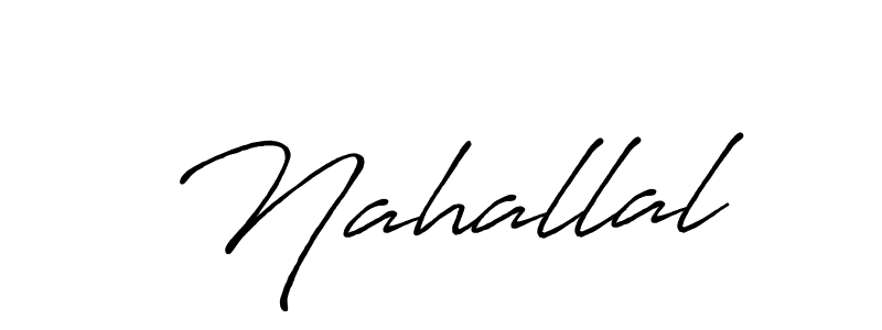 Make a beautiful signature design for name Nahallal. Use this online signature maker to create a handwritten signature for free. Nahallal signature style 7 images and pictures png