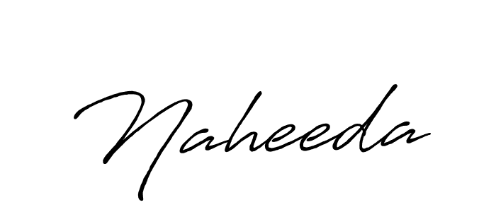 Use a signature maker to create a handwritten signature online. With this signature software, you can design (Antro_Vectra_Bolder) your own signature for name Naheeda. Naheeda signature style 7 images and pictures png