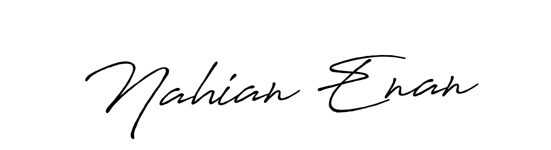 Antro_Vectra_Bolder is a professional signature style that is perfect for those who want to add a touch of class to their signature. It is also a great choice for those who want to make their signature more unique. Get Nahian Enan name to fancy signature for free. Nahian Enan signature style 7 images and pictures png