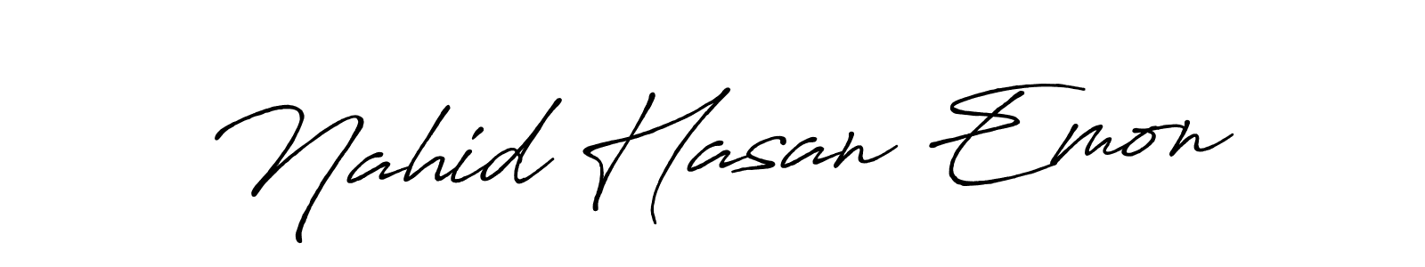 How to Draw Nahid Hasan Emon signature style? Antro_Vectra_Bolder is a latest design signature styles for name Nahid Hasan Emon. Nahid Hasan Emon signature style 7 images and pictures png