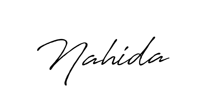 Antro_Vectra_Bolder is a professional signature style that is perfect for those who want to add a touch of class to their signature. It is also a great choice for those who want to make their signature more unique. Get Nahida  name to fancy signature for free. Nahida  signature style 7 images and pictures png