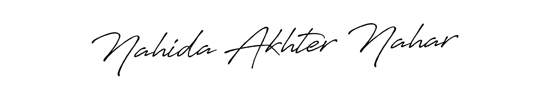 Here are the top 10 professional signature styles for the name Nahida Akhter Nahar. These are the best autograph styles you can use for your name. Nahida Akhter Nahar signature style 7 images and pictures png
