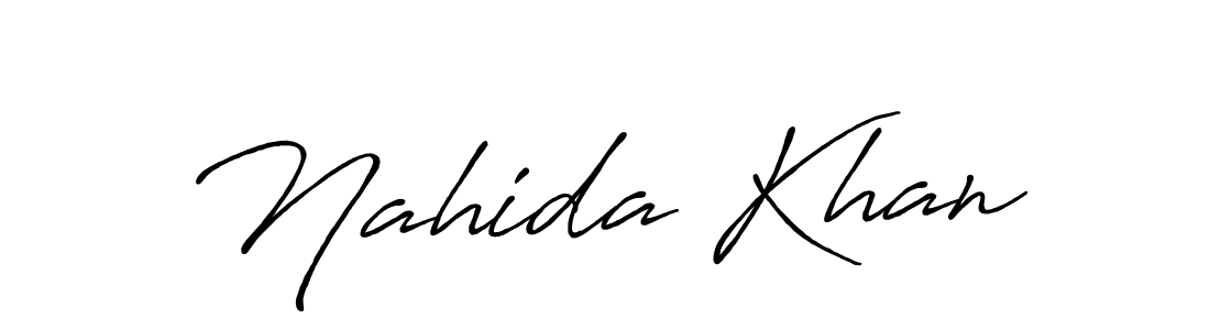 The best way (Antro_Vectra_Bolder) to make a short signature is to pick only two or three words in your name. The name Nahida Khan include a total of six letters. For converting this name. Nahida Khan signature style 7 images and pictures png