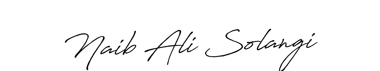 Make a short Naib Ali Solangi signature style. Manage your documents anywhere anytime using Antro_Vectra_Bolder. Create and add eSignatures, submit forms, share and send files easily. Naib Ali Solangi signature style 7 images and pictures png