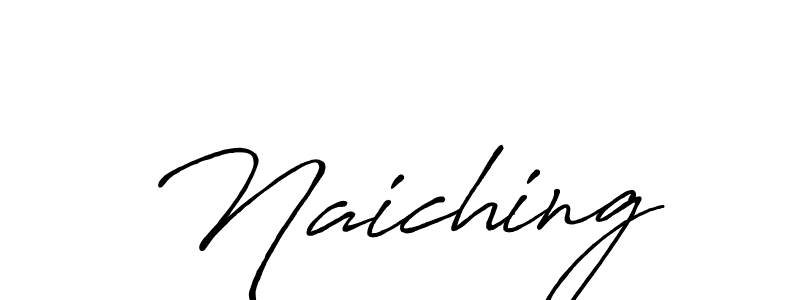 Once you've used our free online signature maker to create your best signature Antro_Vectra_Bolder style, it's time to enjoy all of the benefits that Naiching name signing documents. Naiching signature style 7 images and pictures png
