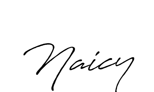 It looks lik you need a new signature style for name Naicy. Design unique handwritten (Antro_Vectra_Bolder) signature with our free signature maker in just a few clicks. Naicy signature style 7 images and pictures png