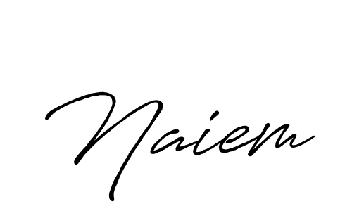 Make a beautiful signature design for name Naiem. Use this online signature maker to create a handwritten signature for free. Naiem signature style 7 images and pictures png