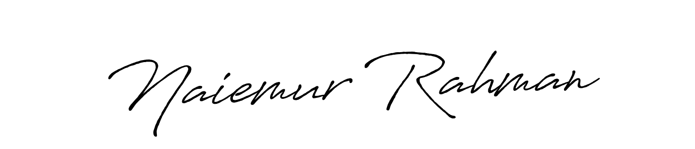 Make a beautiful signature design for name Naiemur Rahman. Use this online signature maker to create a handwritten signature for free. Naiemur Rahman signature style 7 images and pictures png