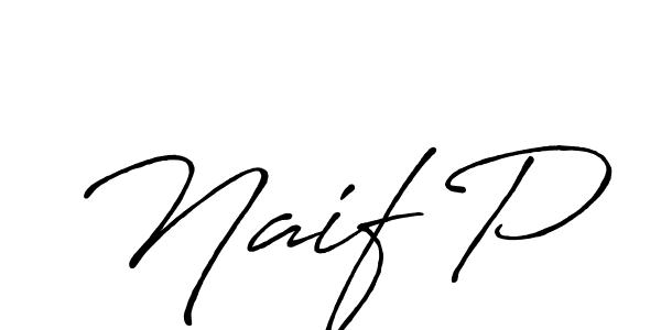 Make a beautiful signature design for name Naif P. Use this online signature maker to create a handwritten signature for free. Naif P signature style 7 images and pictures png