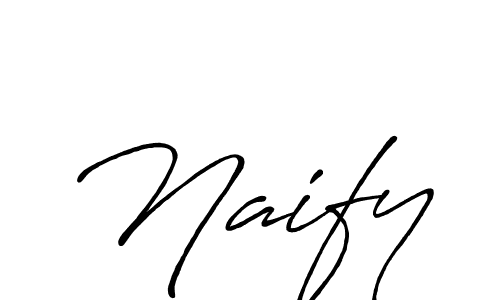 How to make Naify signature? Antro_Vectra_Bolder is a professional autograph style. Create handwritten signature for Naify name. Naify signature style 7 images and pictures png
