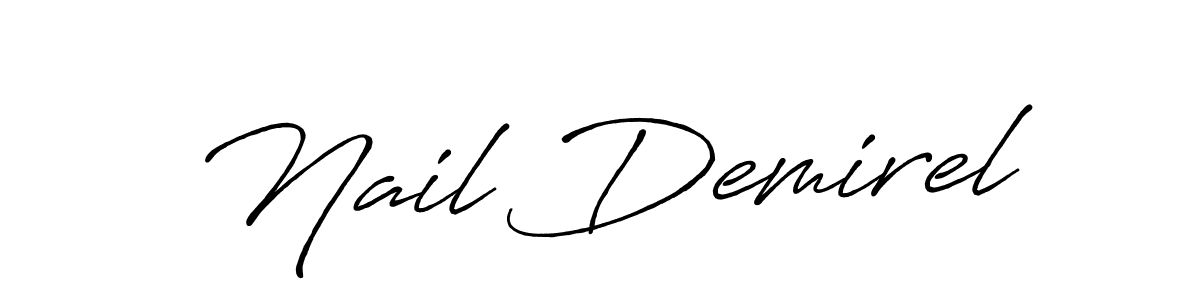 Make a beautiful signature design for name Nail Demirel. Use this online signature maker to create a handwritten signature for free. Nail Demirel signature style 7 images and pictures png