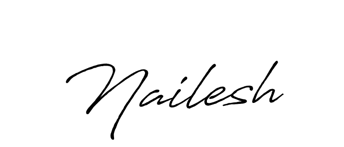 if you are searching for the best signature style for your name Nailesh. so please give up your signature search. here we have designed multiple signature styles  using Antro_Vectra_Bolder. Nailesh signature style 7 images and pictures png