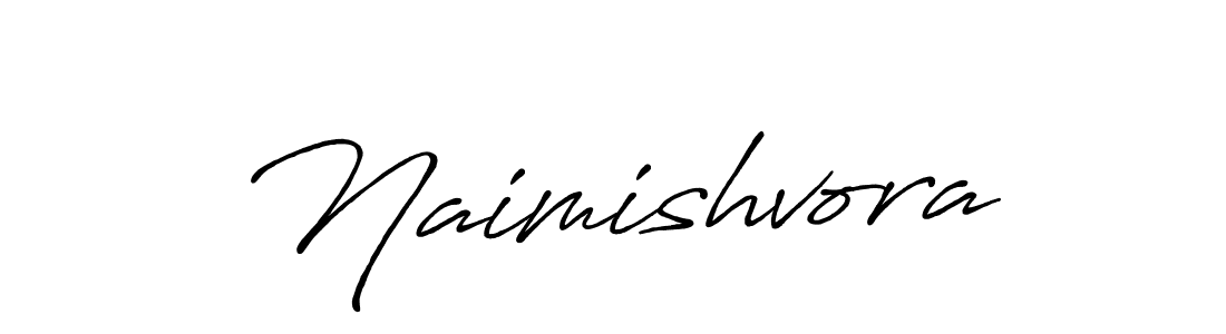 Also we have Naimishvora name is the best signature style. Create professional handwritten signature collection using Antro_Vectra_Bolder autograph style. Naimishvora signature style 7 images and pictures png